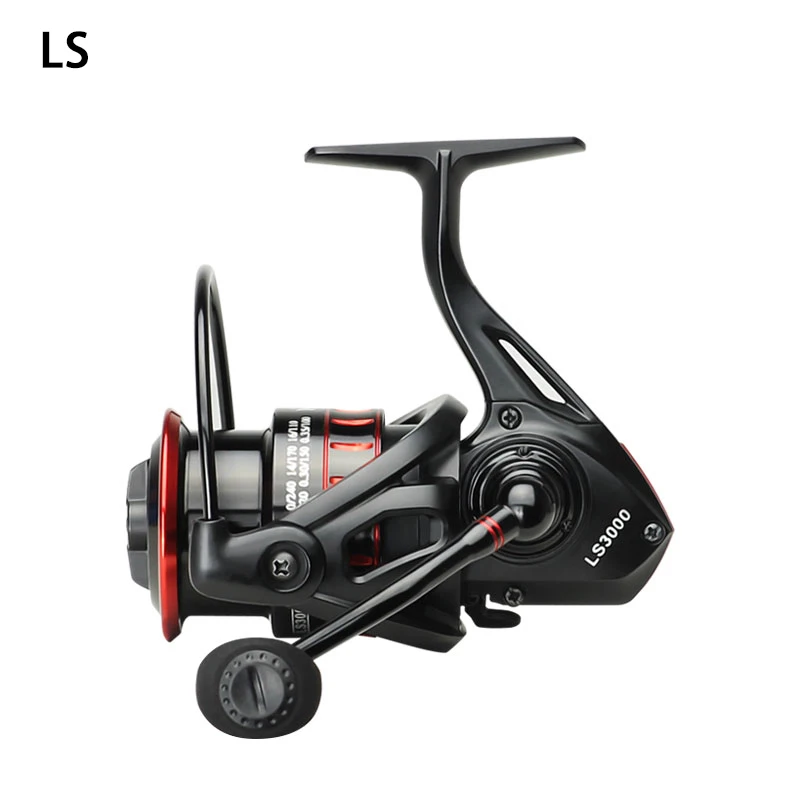 

LS Spinning Reel Gapless Alloy Wire Cups Fishing Reels Max Drag 10kg Fishing Reels Rod Reels Distant Wheel Spinning Wheel