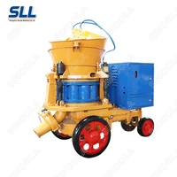small output 3m3 fire proof material spraying dry shotcrete machine for swimming pool