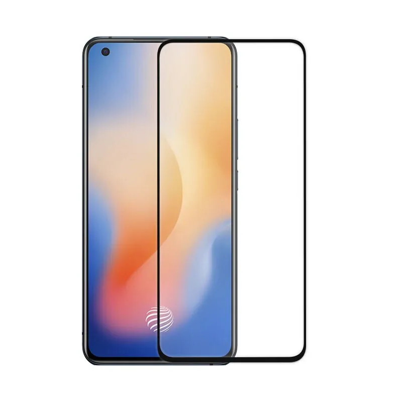 

For Xiaomi Mi 11i 11 lite 4G 5G Black Edge 2.5D Tempered Glass Screen Protector For Mi 11lite 4G 5G Protective Clear Front Film