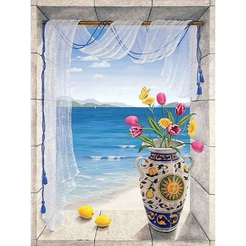 

GATYZTORY DIY Paint by Number Flower Picture Colouring On Canvas HandPainted Painting By Number For Adults Unique Gift Zero Basi