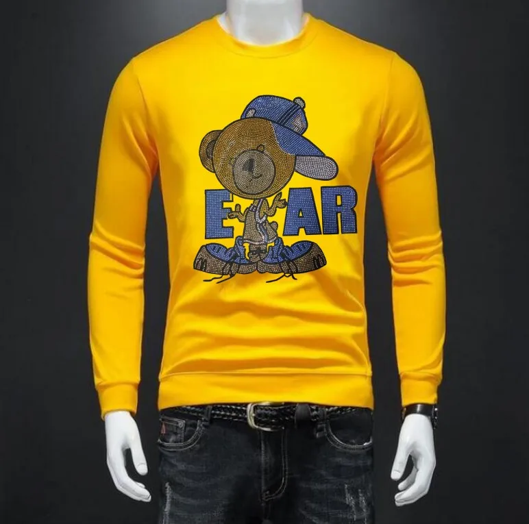 

Свитер мужской с длинным рукавом в стиле хип-хоп