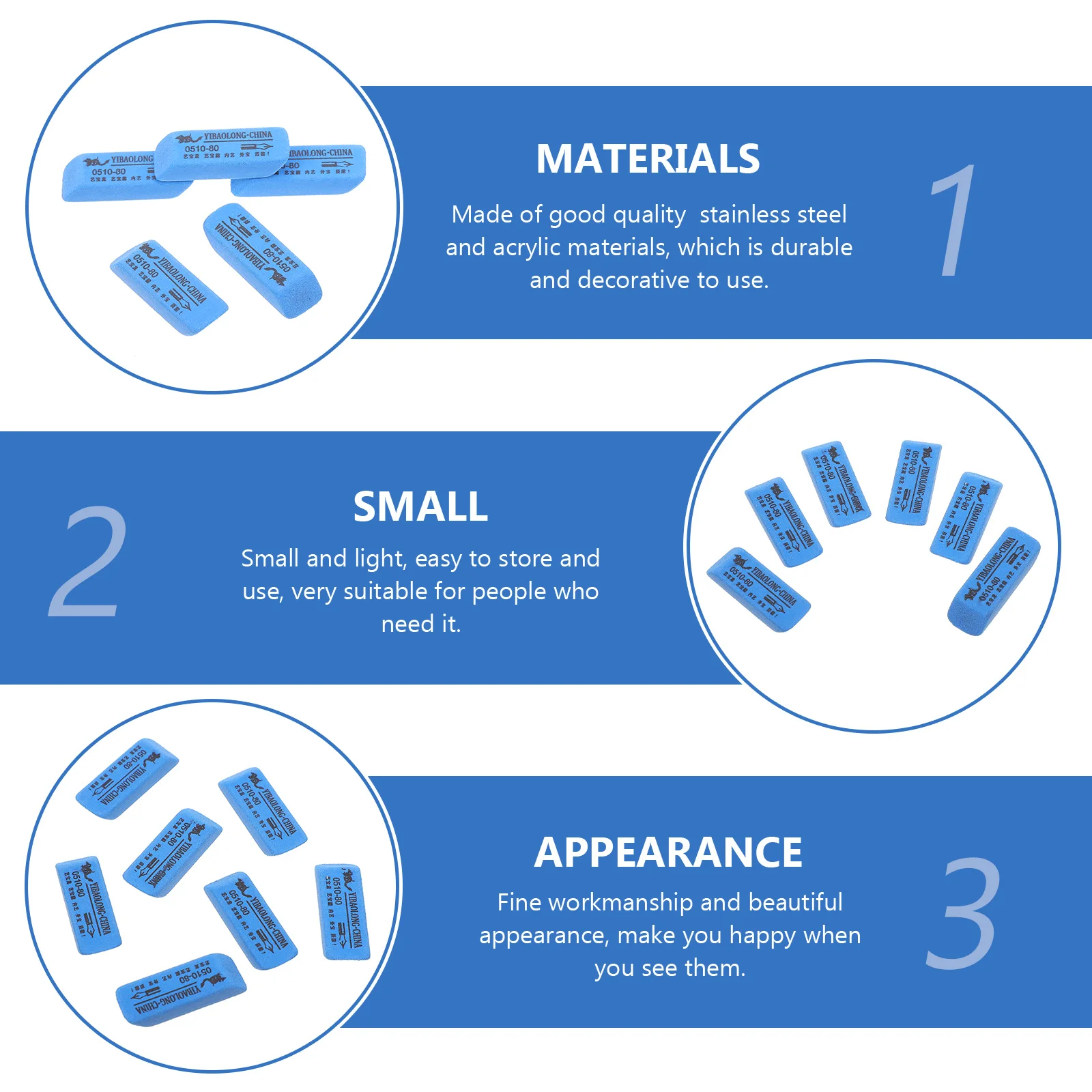 10 шт. практичный ластик для полировки лак удаления ржавчины прочный очиститель