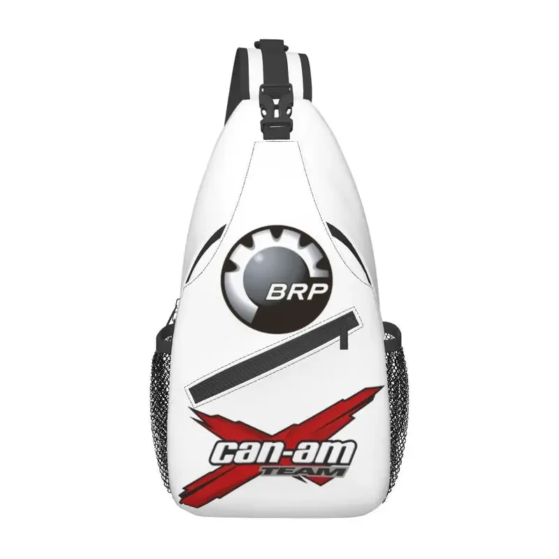 j na co dzień Can-Am torby ramię do podróży piesze wycieczki męski BRP motocykl Crossbody plecak klatkę piersiową