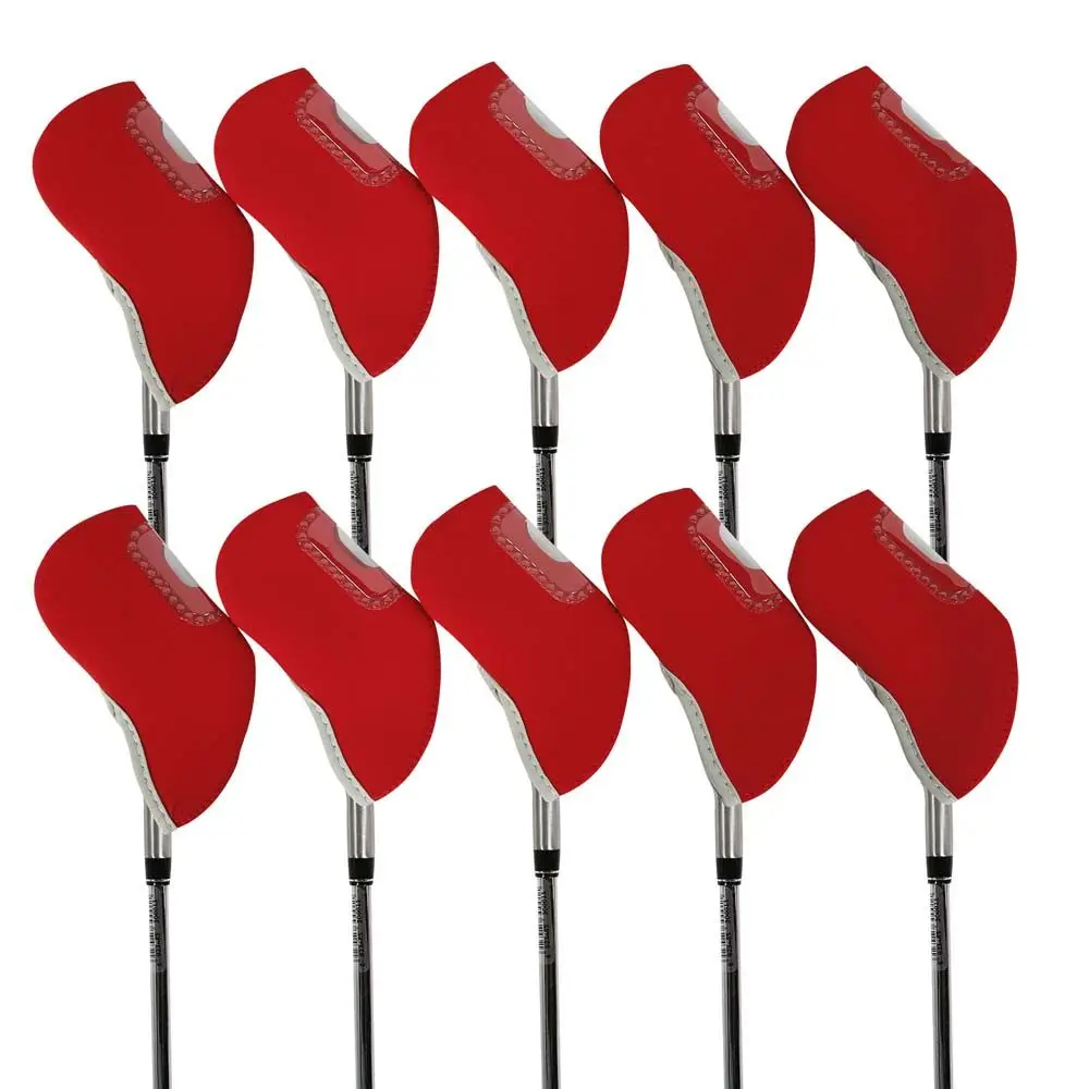

Iron Pole Cover Iron Wedge Protector Spider Head Cover Protector Case Golf Iron Covers Set Golf Iron Headcover