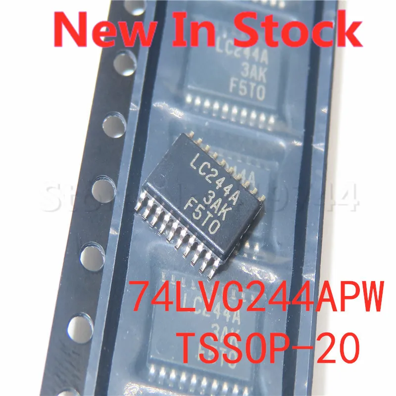 

10PCS/LOT 74LVC244APW LC244A SN74LVC244APW SMD TSSOP-20 Tri-State Output Buffer Line Driver Chip In Stock NEW original IC