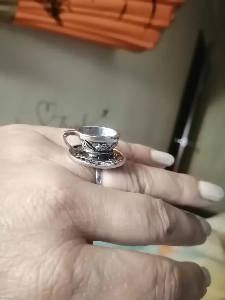 Кольцо в стиле ретро для мужчин и женщин забавное Ювелирное Украшение с 3D