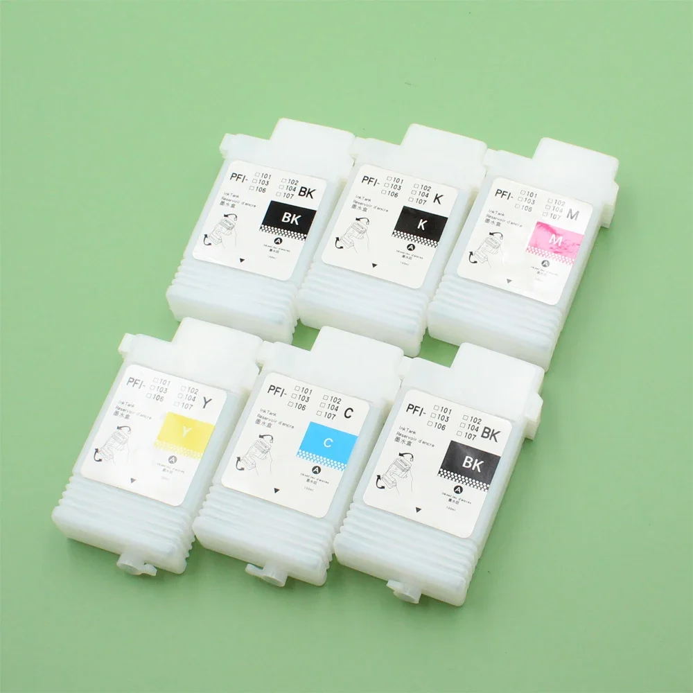 Картридж для принтера Canon iPF670 iPF680 iPF685 iPF770 iPF780 iPF785 6 цветов 130 мл