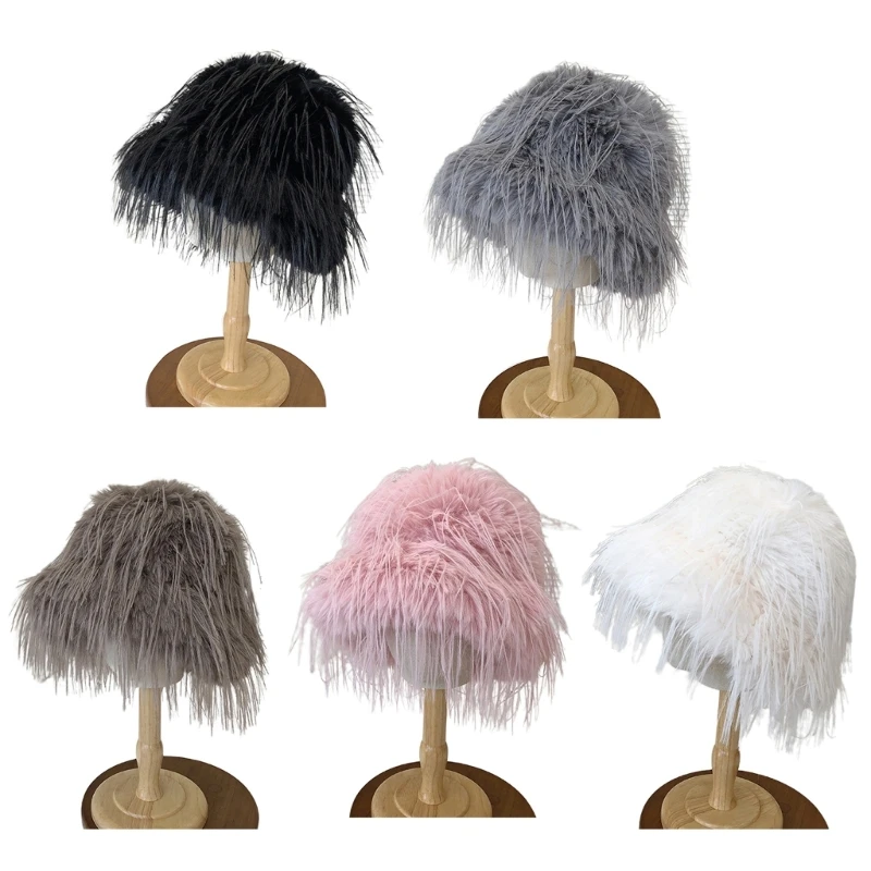 

Плюшевая рыбацкая шляпа, кепка для фотосессии, мягкая дышащая панама для девочек-подростков