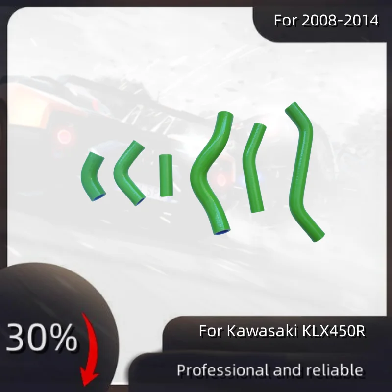 Силиконовый шланг радиатора для Kawasaki KLX450R 2008-2014 KLX 450 R Комплект труб 2008 2009 2010 2011 2012