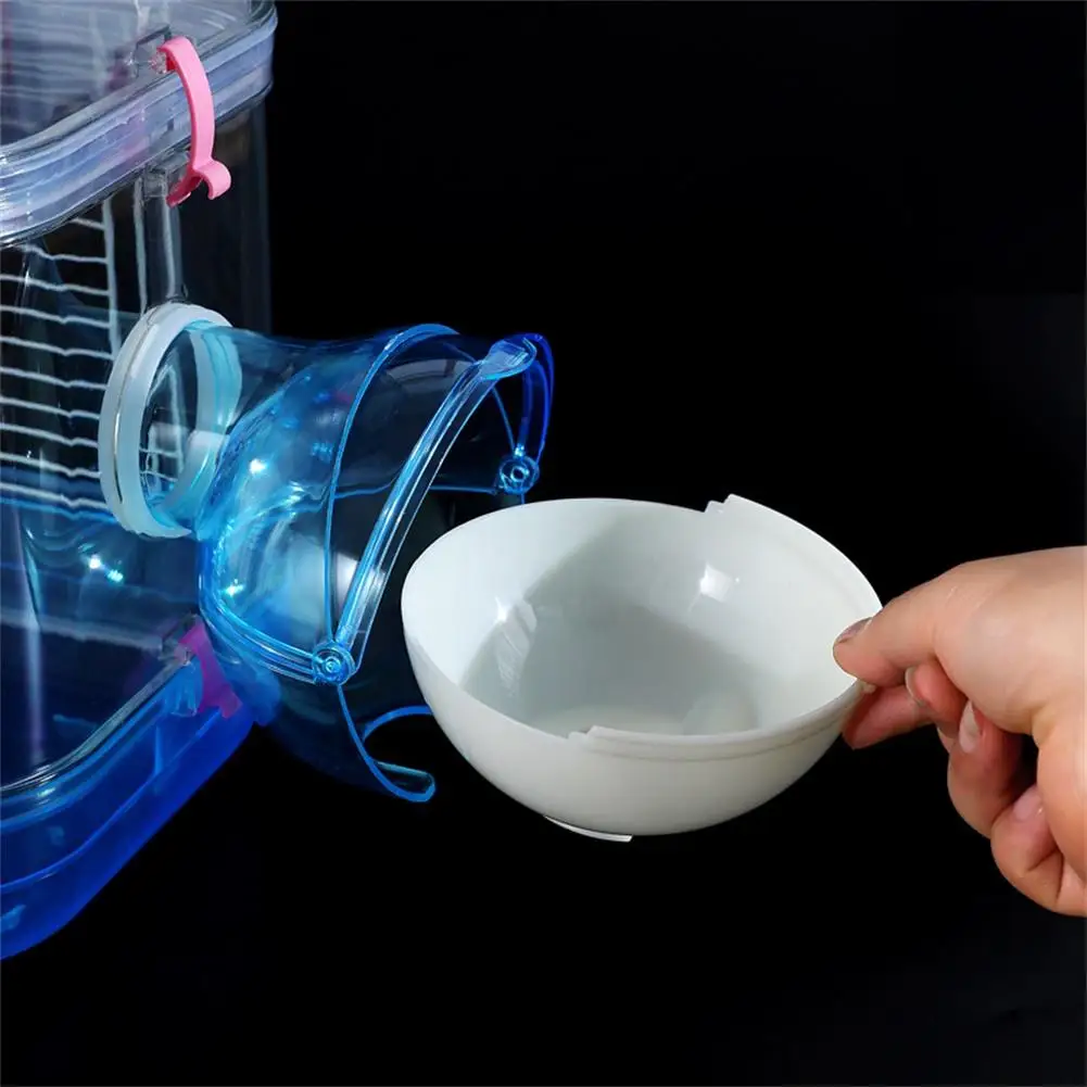 Внешняя Детская клетка для хомяка душевая Сауна акриловой проволочной клетки