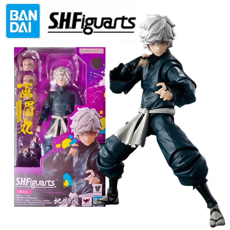 

In Stock Bandai S.H.Figuarts SHF Hell's Paradise Gabimaru Model Kit Anime Action Fighter Finished Model Toy Gift for Children