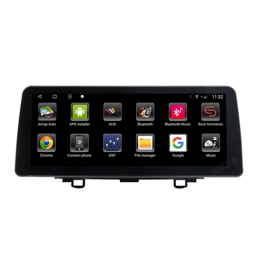 Автомагнитола мультимедийный плеер 2 din 12 3 дюйма Android 11 Авторадио навигация Carplay