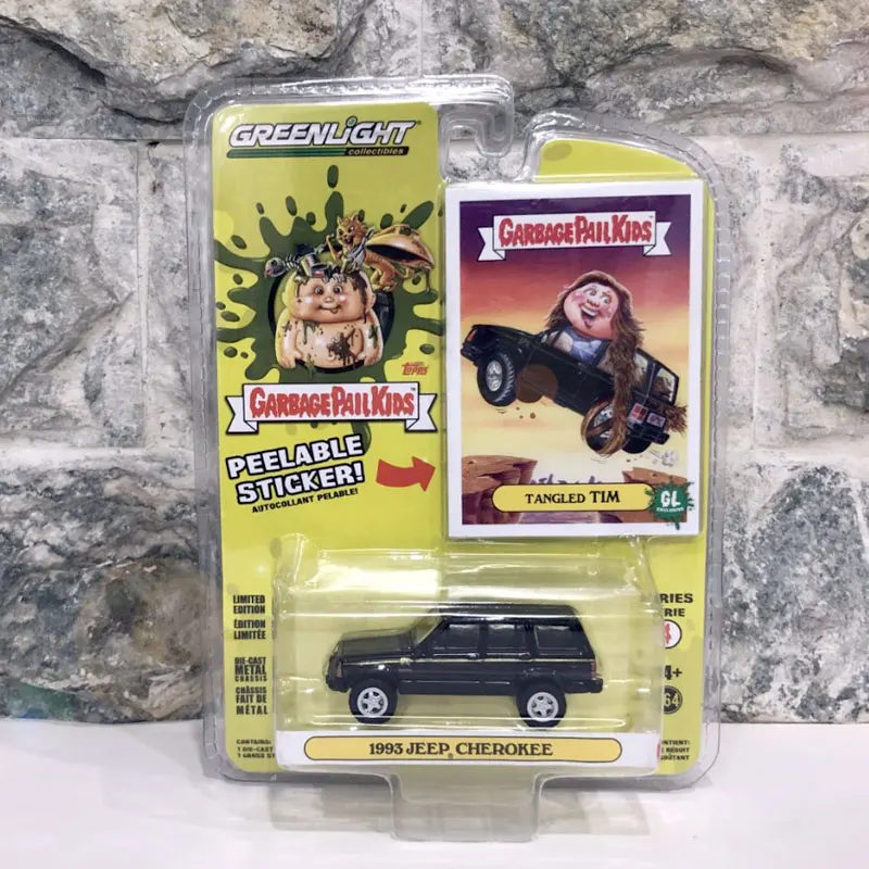 

6 шт./партия, литой автомобиль GreenLight, масштаб 1/64, джип Cherokee 1993