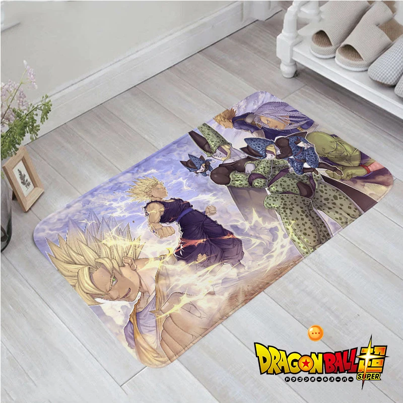 Напольный коврик Dragon Ball Son Goku Модный с аниме принтом для входной двери
