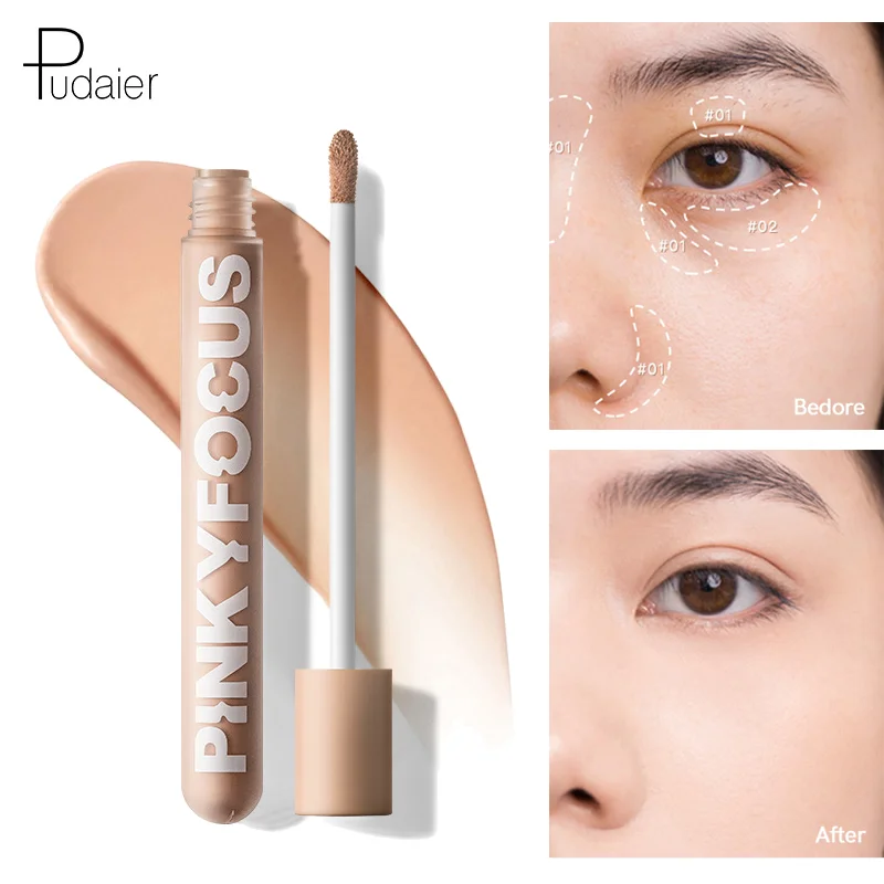 

Liquid Concealer Cream Waterproof Matte Full Coverage Foundation Base Dark Circles Freckles Cover Facial Cosmetics Face Makeup