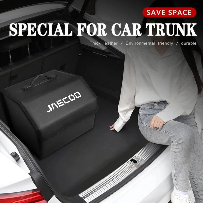 Складной ящик для хранения багажника автомобиля кожаный органайзер путешествий