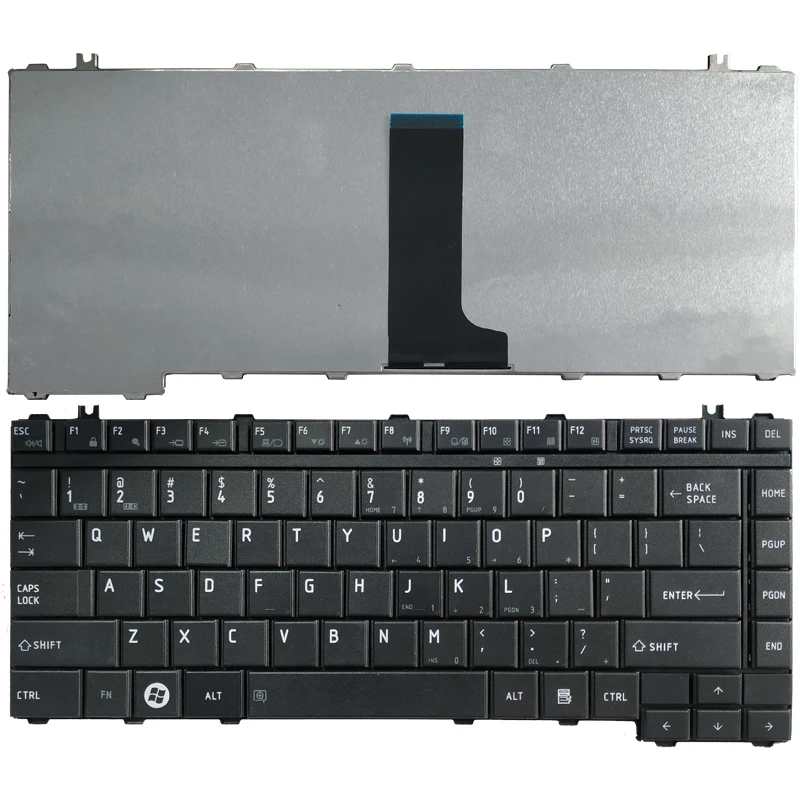 

New Laptop English/US Keyboard for Toshiba Satellite A200 A205 A210 A215 A300 A305 A305D A350 A350D A355 M300 M200 M305 Black