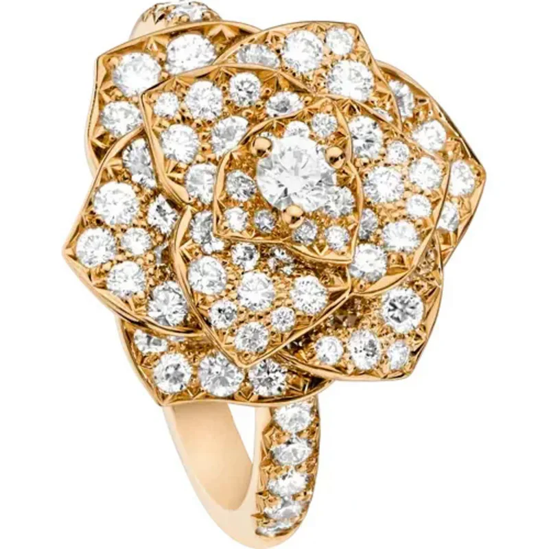 Кольца Piagetes Из Стерлингового Серебра 925 Пробы Элегантный Дизайн Доступная Цена