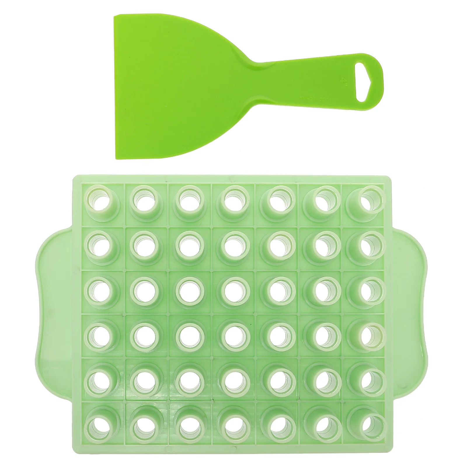 

1pc DIY Lip Balm Mold Lipstick Filling Containers Lip Balm Tray with Spatula