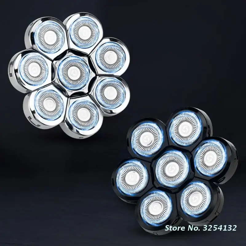 Замена бритв головка из нержавеющей стали 5/6/7/8 головки Сменное лезвие для бороды