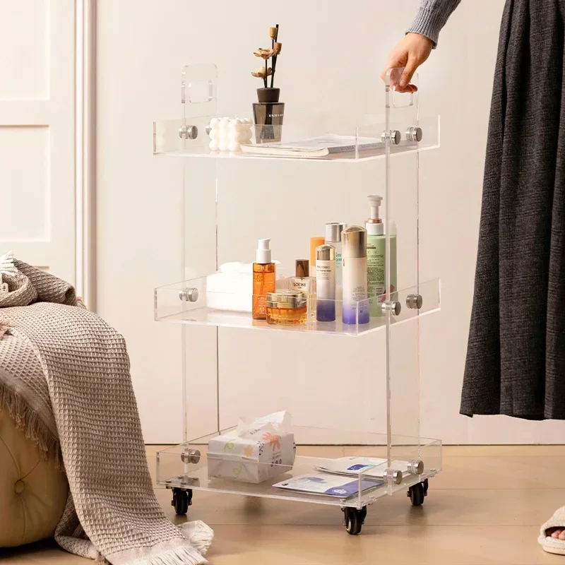 Железная вспомогательная Тележка из нержавеющей стали для парикмахерских