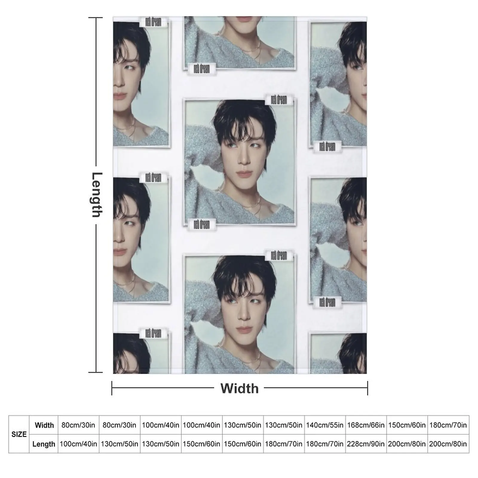 NCT Dream - Jeno плюшевое одеяло