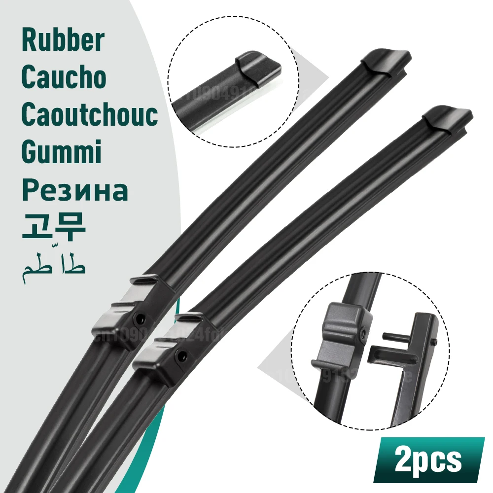 

Комплект силиконовых и резиновых щеток переднего стеклоочистителя для Mazda 3 Mazda3 BK 2003-2009, щетка для лобового стекла 21 "+ 19"