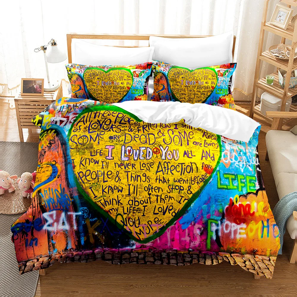 Набор постельного белья хип-хоп в стиле