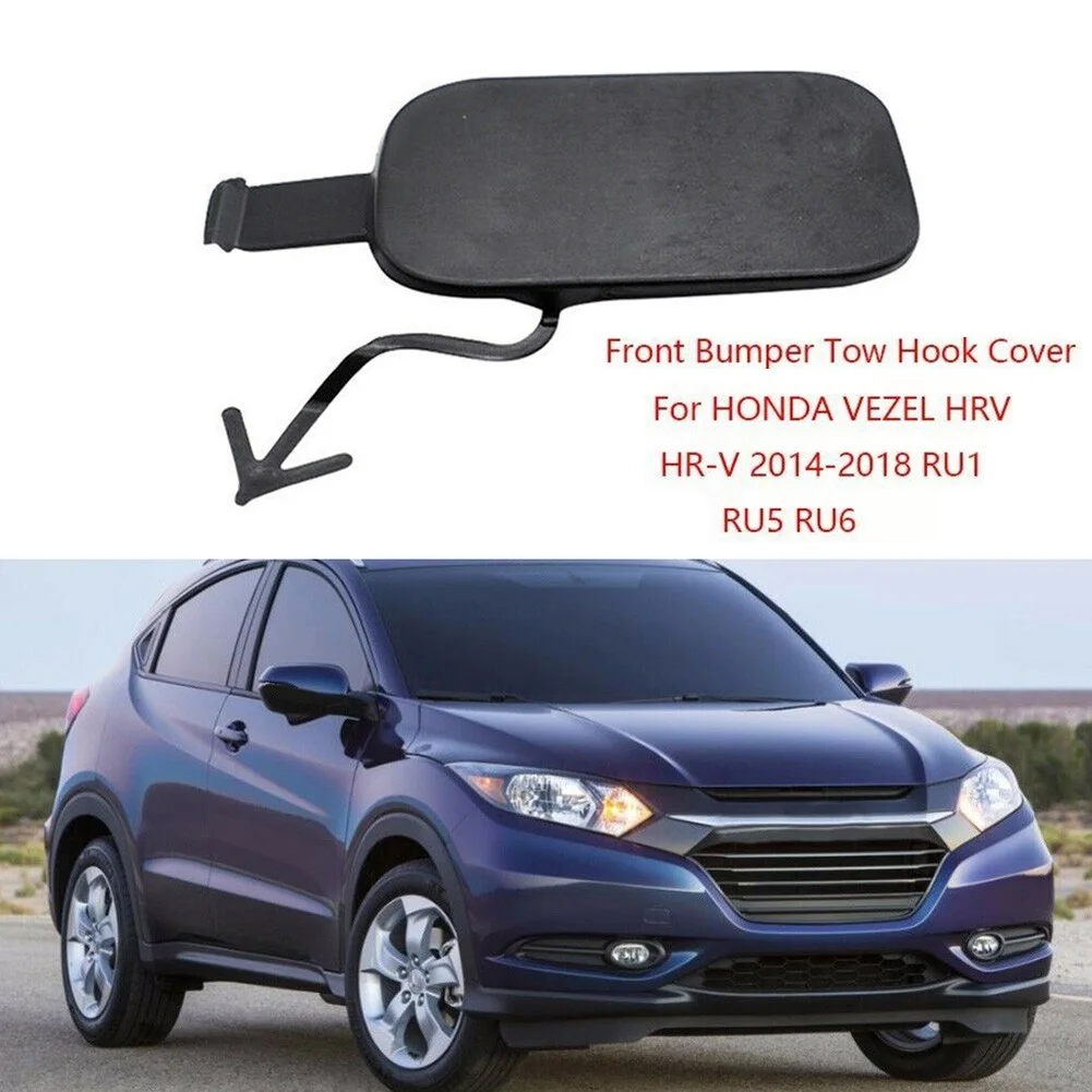 

1pc Front Right Bumper Tow Hook Eye Cap Cover Plastic For Honda HR-V 2016-2018 71104T7A000ZE Car Replacement Parts