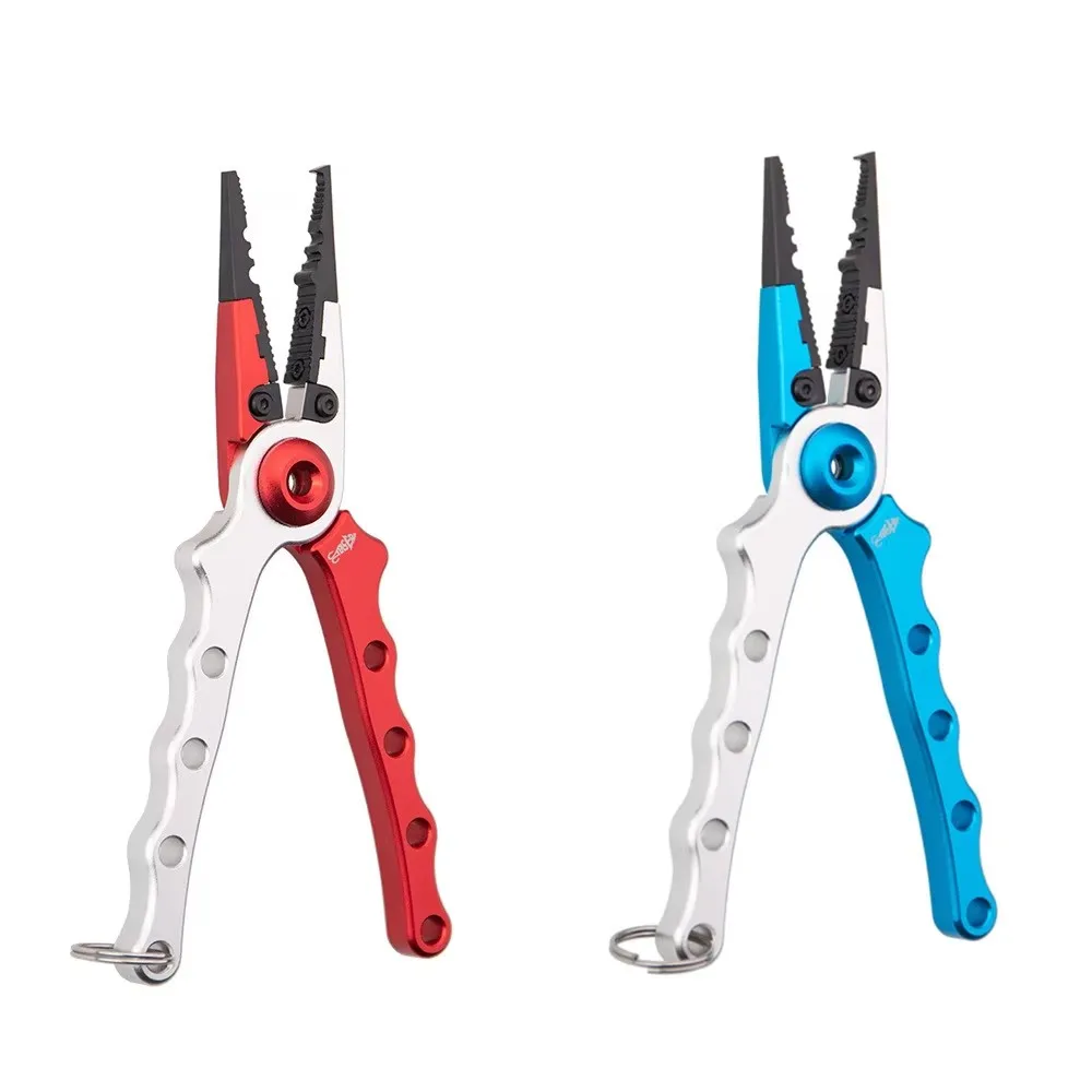 Алюминиевые рыболовные плоскогубцы кусачки для оплетки разъемных колец