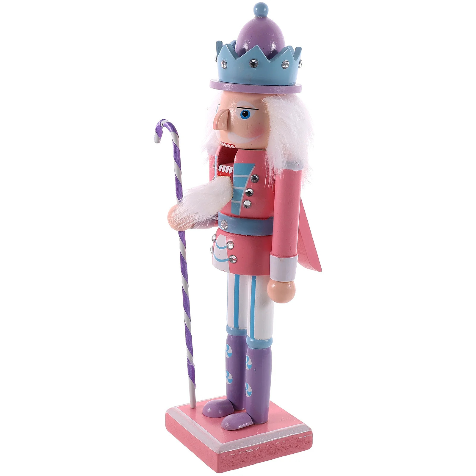 

Wood Crafts Desktop Decor Xmas Party Nutcracker Supplies Nutcrackers Christmas Ornament Holiday Small Figures Outdoor