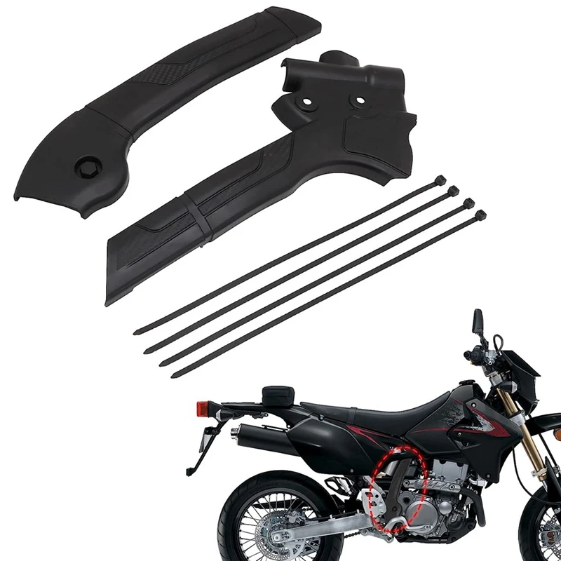 

Black Frame Guard Cover Protector For Suzuki DRZ400 DRZ400S DRZ400SM DRZ 400 400S 400SM Black