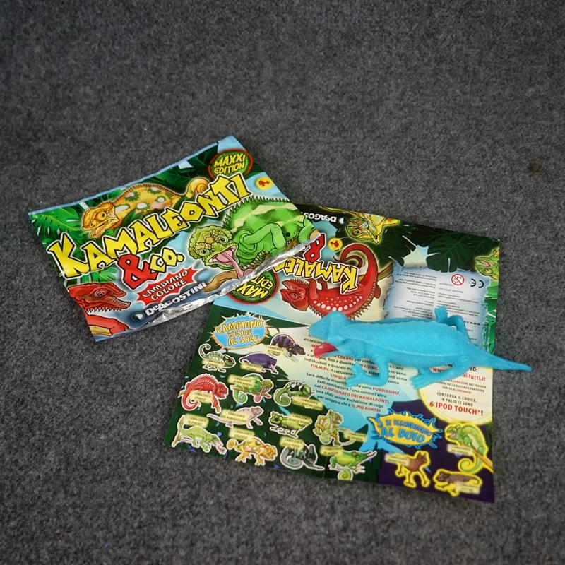 

Креативная детская игрушка waiwai miaoen, знакомство с ящерицей-хамелеоном