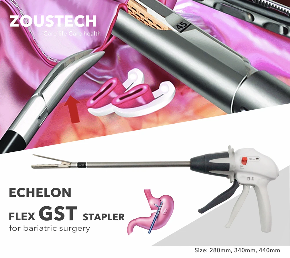 Engrapadora Lineal Cortante De 60 мм Echelon Flex GST System Хирургический степлер