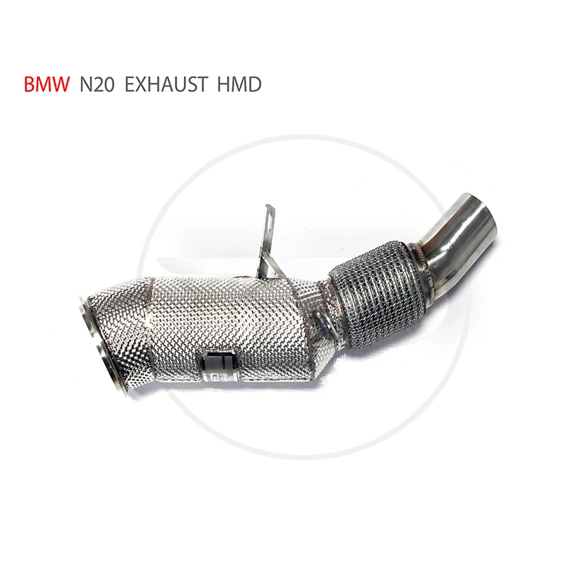 

HMD Exhaust System High Flow Performance Downpipe for BMW X1 20i 28i E84 N20 Engine 2.0T Car Accessories With Catalytic