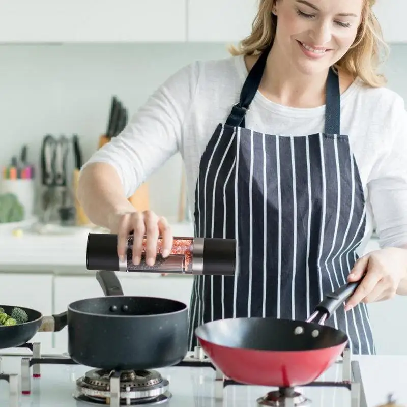 Мельница для черного перца мельница с двойной головкой приправ ручная