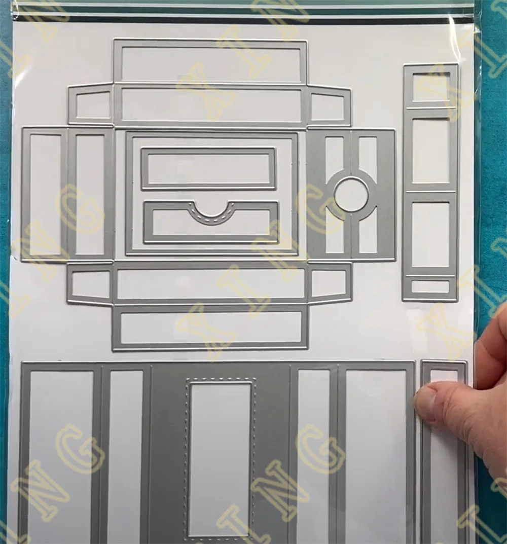 Вытяжной популярный ящик новые металлические Вырубные штампы искусственное