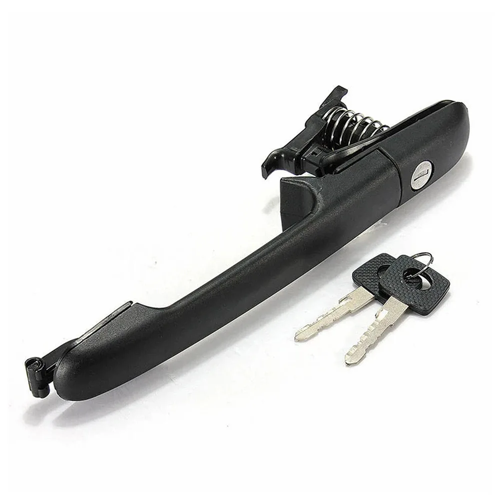 

1pc For Mercedes Sprinter Door Handle Lock With 2 Keys Front Rear Left Right Black Sliding Door Handle 9017600459