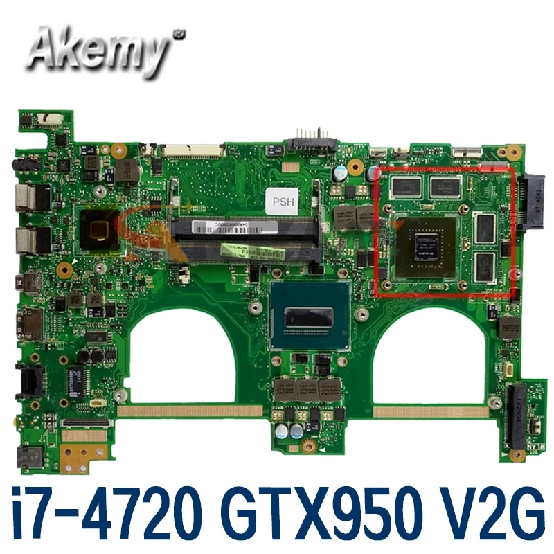 

Новая материнская плата для ноутбука ASUS N550JV N550JK N550J N550JX G550JK