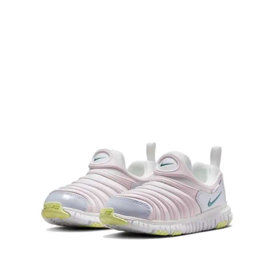 Спортивная повседневная обувь Nike Dynamo Free с низким верхом розового цвета для детей