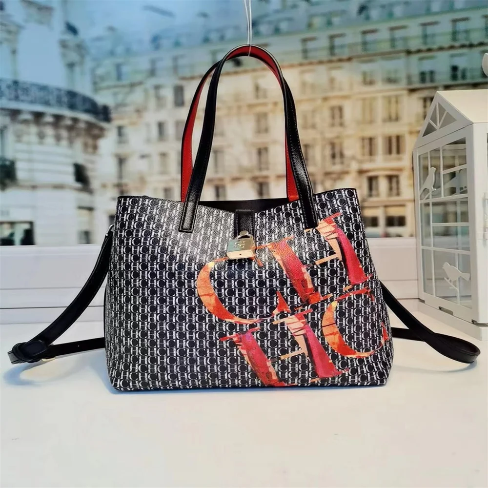 

2022 New CH Letter Women Handbags Unique Designer Shoulder Messenger Bags Large Capacity Casual Totes Women Purse and Handbags
