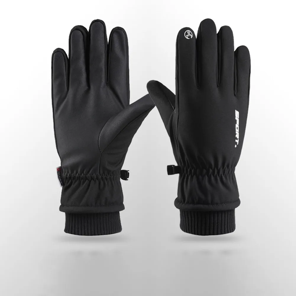 

1 Pair Cycling Motorcycle Snowboard Winter Warm Gloves Thermal Snow Touchscreen Mens Women For Riding Hiking Driving