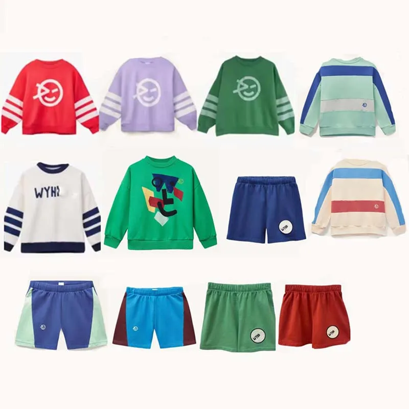 ОПТОВАЯ ПРОДАЖА весна WYN милый свитшот для мальчиков и девочек толстовки с