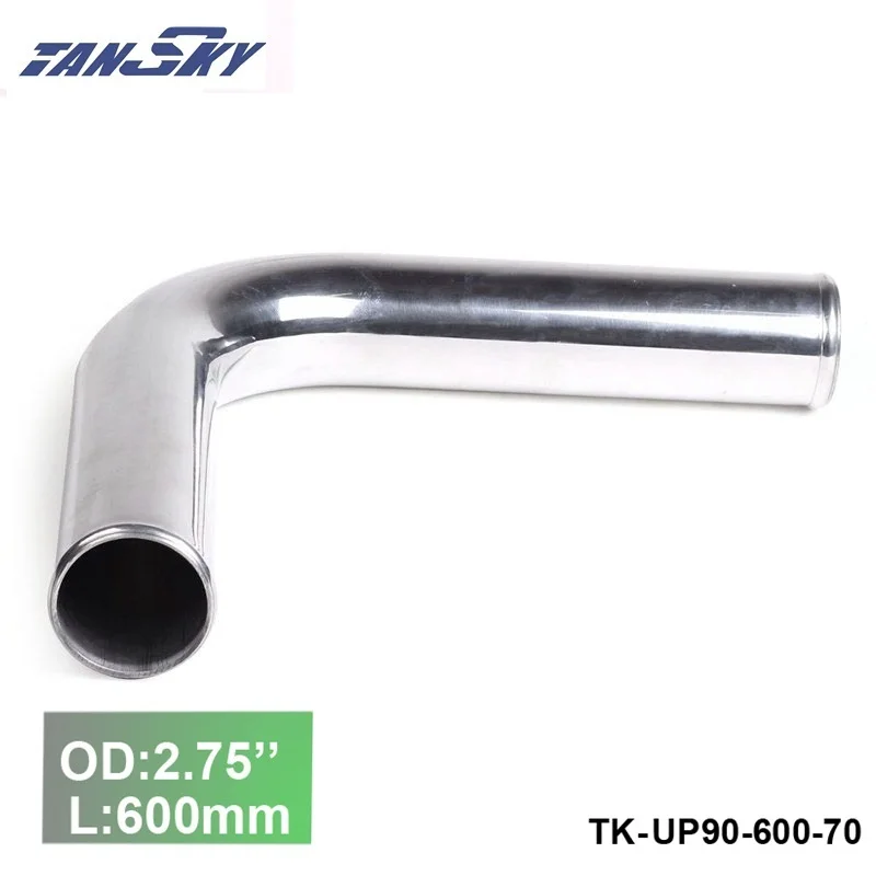 Алюминиевый впускной патрубок с наружным диаметром 70 мм Диаметр 2 75 дюйма 90 '