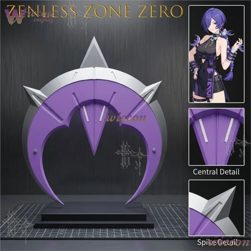 Фото Аксессуар для косплея Ani Cos Zenless Zone Zero Promia: реквизитное оружие, фанатский продукт, аксессуар для персонажа аниме-игры, для Comic Con и Хэллоуина №2