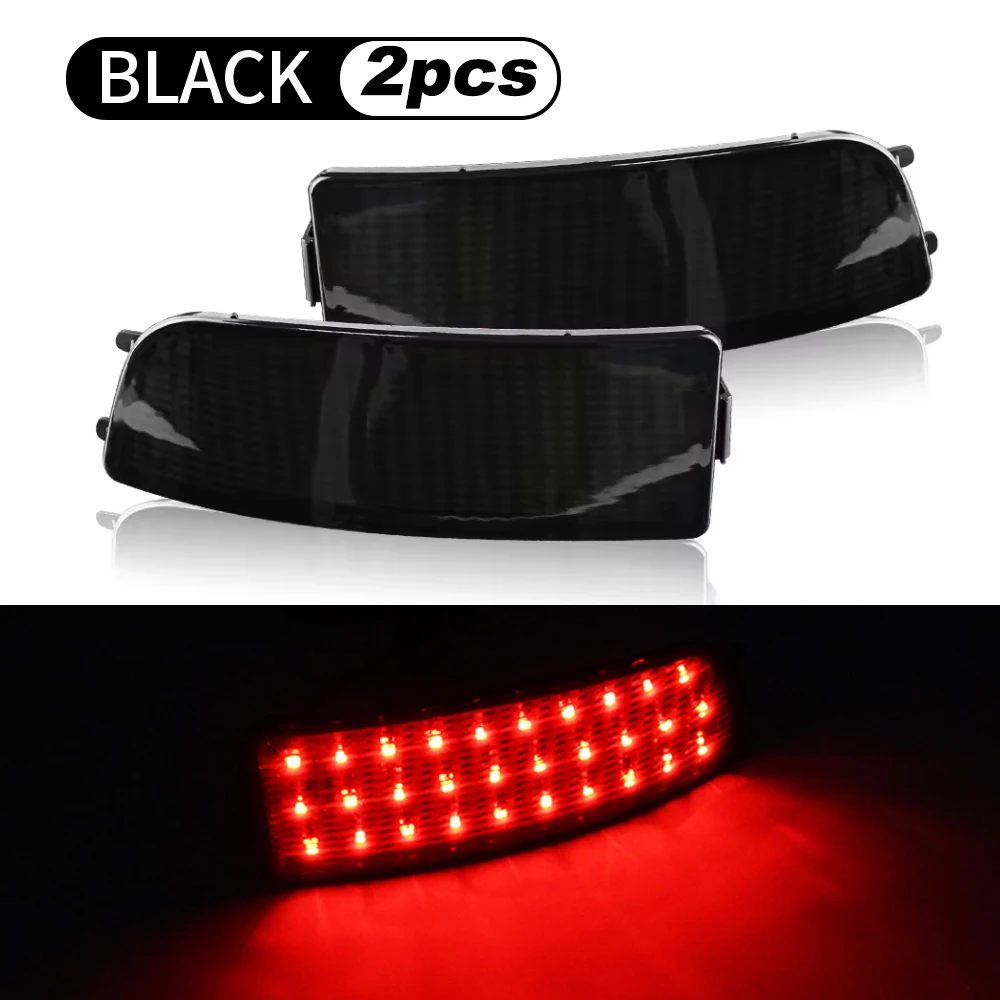 

2 шт. для Benz Sprinter W906 2006-2016 для Volkswagen для Crafter 2006-2018 светодиодный отражатель заднего бампера