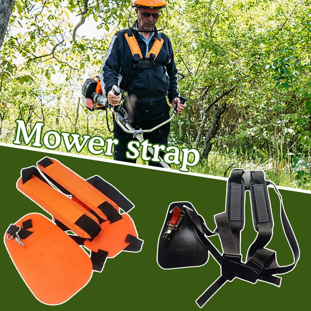 

Регулируемые ремни для газонокосилки, ремни для триммера для травы, ремни для увеличения плеч, ремни для экономии плеч, двойные ремни для косилки O9Y1