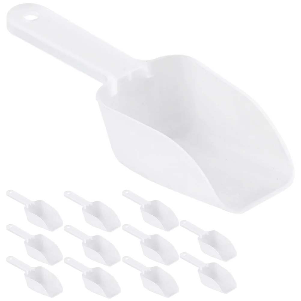 

12pcs Reusable Flour Scoop Ice Ice Cube Reusable Multifunctional Scoop for Kitchen