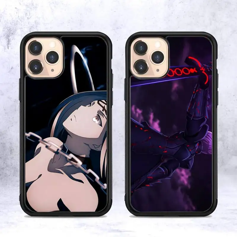 

RuiCaiCa Anime Fate Phone Case Silicone PC+TPU Case for iPhone 11 12 13 Pro Max 8 7 6 Plus X SE XR Hard Fundas