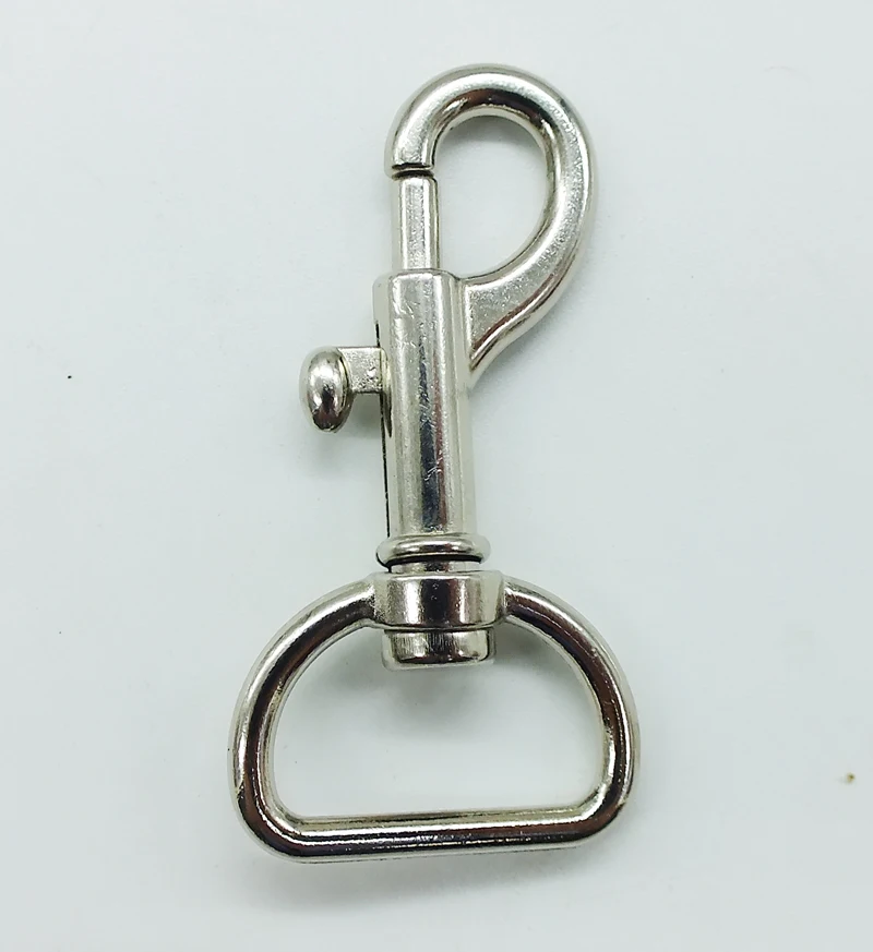 

High quality 100PCS 48mm Antique Bronze Plated Alloy Swivel Clasps Snap Key Hooks DIY Key Chain Ring